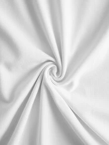 Sundraya Women's Solid Color Round Neck Ruched Slim Fit Long Sleeve T-Shirt Fall Cloth For Women - White - View 4