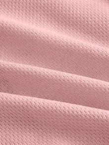 GETOML Men's Casual Shorts With Side Stripes And Drawstring Waist - Pink - View 9