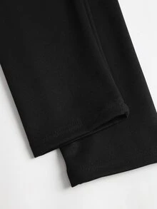 Sweetra Fashionable Sexy Off-Shoulder Design Spring Long Sleeve Elegant Minimalist Commuter Versatile American White-Collar Professional Style Women's Blazer - Black - View 7