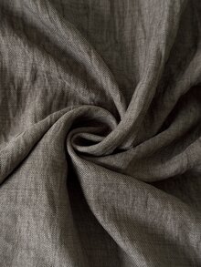 Elaquor Plus Size Women's Solid Color Pleated Casual Elegant Versatile Everyday Blouse Formal Office Gray Autumn Fall - Coffee Brown - View 4