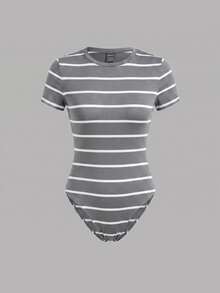 SHEIN BASICS 女士連體衣 - 灰色 - 查看 8