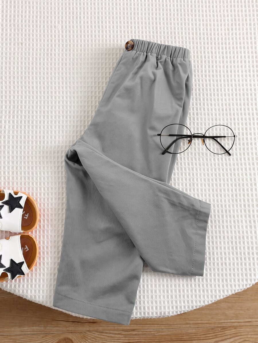Baby Boys Bottoms - Grey - View 1