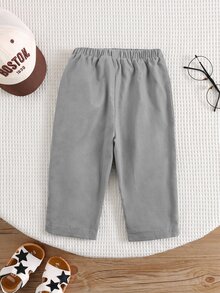 Baby Boys Bottoms - Grey - View 7