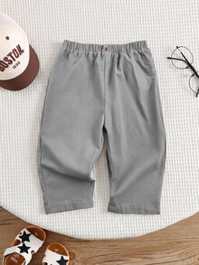 Baby Boys Bottoms - Grey - View 2