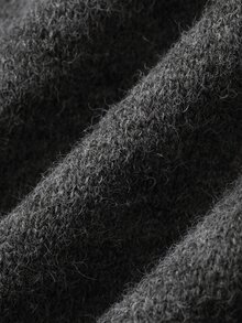 FRIFUL Busana Musim Gugur Korea untuk Wanita: Sweater Rajut Warna Polos untuk Wanita Paruh Baya - Grey - View 9