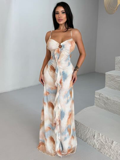 Shopreo Fall Modest Old Money Coquette Summer Swimsuit Swimwear Swim Vacation Elegant Easter Bohemian BOHO Sea Beach Hot Outdoor Richly Layered Wedding Season Banquet Coming Of Age Ceremony Beach Seaside High Waist Holiday Beach Fashion Pleated Elegant Goddess Sexy Dress For Women Women Dresses Birthday Women Summer Clothing Women Casual Dress,Boho Clothes Women
