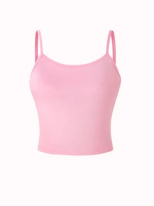 SHEIN 3件組女孩大童甜酷學院風連帽外套＋細肩帶背心＋寬腿褲套裝，日常上學與外出穿搭 - 寶藍色 - 查看 5