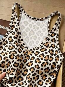 Resyla Women's Leopard Print Camisole Tank Top - Multicolor - View 4
