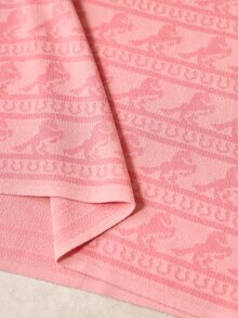 Vientiro Men's Crew Neck Casual Versatile Daily Wear Knit Top - Pink - View 8