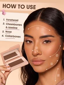 SHEGLAM Dream Touch 古銅粉-15 Mud Pie 古銅定妝粉 品牌美妝化妝品 適合女士與女孩 - Mud Pie - 查看 5