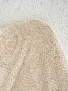 SHEIN Clasi 大尺碼冬季休閒保暖內裡連帽夾克 - 黑色 - 查看 12