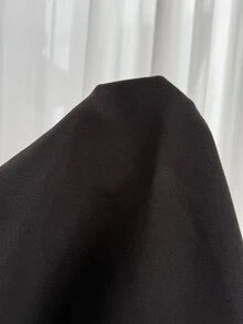 Ellevyn 女款秋季休閒優雅拼色飾邊雙排扣風衣 教師節辦公穿搭 黑色 - 彩色 - 查看 11