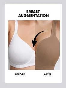Gameset SHEIN Sport Women Seamless High Intensity Sports Bra,Coffee Brown Summer Athleisure Gym Racerback Workout Yoga Running Bra With Sewn-In Pads High Impact Support - Camel - View 4