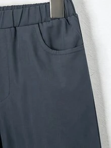 Young Boys Pants - Grey - View 4