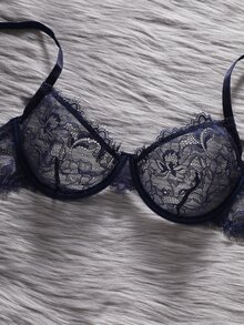 EmpressEnvy 6pcs Set Bra Wanita Berenda dengan Kawat Penyangga yang Nyaman - MultiWarna - View 3