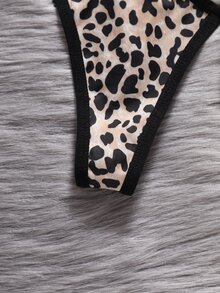EmpressEnvy Women's 3-Piece Thong Set With Glitter Waistband - Multicolor - View 3
