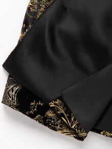 Manfinity AFTRDRK Men Floral Print Waistcoat - Multicolor - View 4