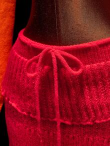 Amplova Sweater Super Crop & Atasan Rajut & Atasan Shrug - Kuning - View 7