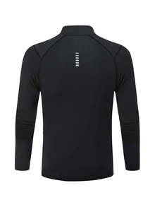 Gym Rark Men's Letter Print Sports Jacket - Black - View 2
