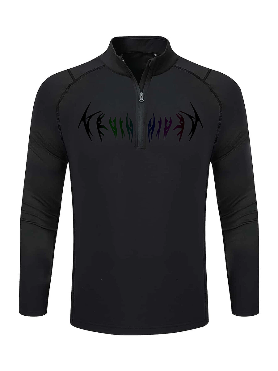 Gym Rark Men's Letter Print Sports Jacket - Black - View 1