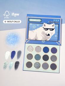 SHEGLAM Wolf Calls باليت ماركة تجميل ومكياج للنساء والفتيات - Wolf Calls - مشاهدة 2