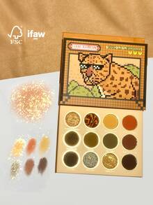 SHEGLAM Viva La Leopard 眼影盤 品牌美妝化妝品 適合女士與女孩 - Viva La Leopard - 查看 2