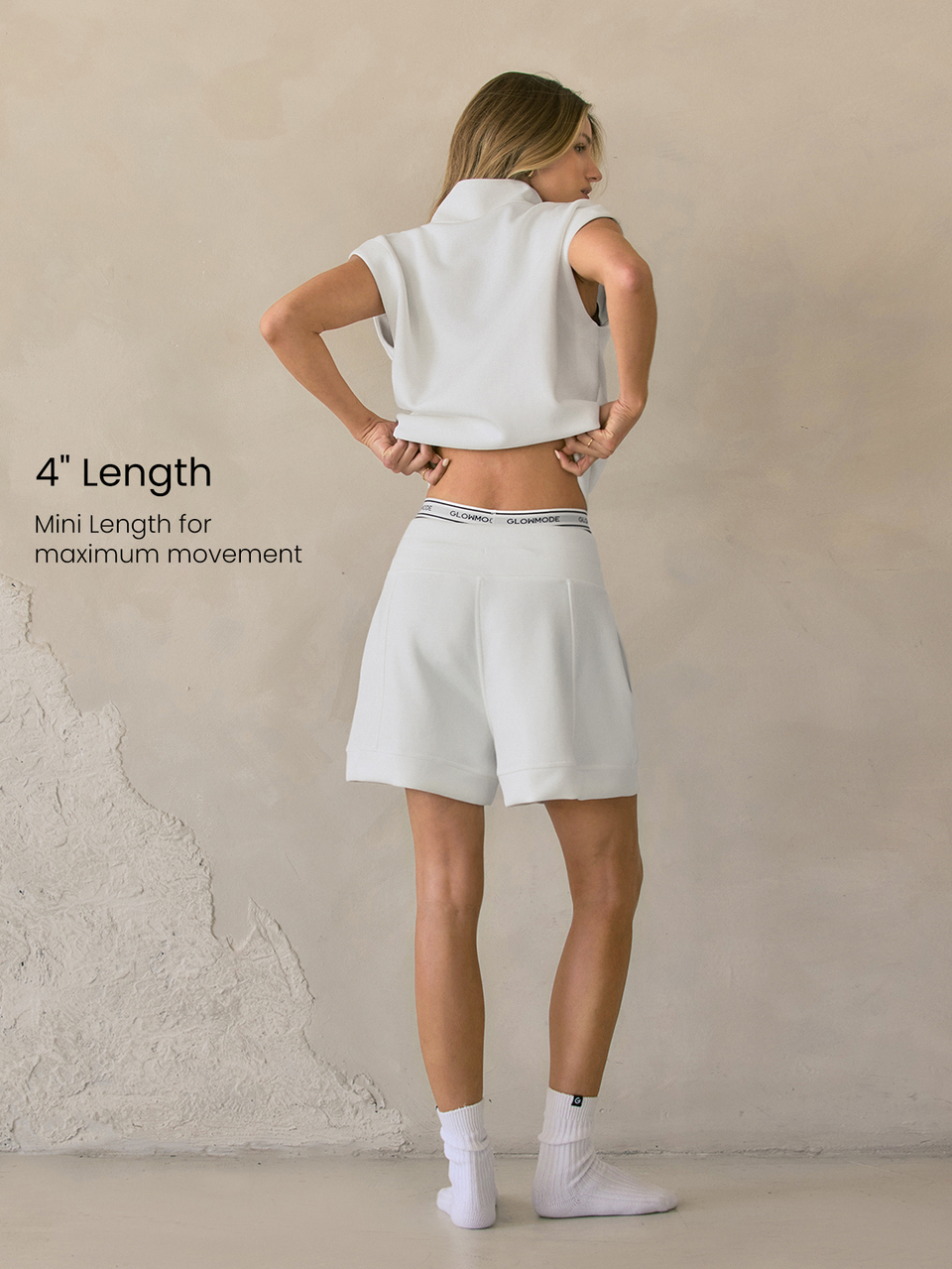 4.0'' SoftCalm Modal Easy Does It Soft Silky-Smooth Breathable Relaxed Fit Adjustable Drawstring Waist High Waist Side Pockets Shorts Casual