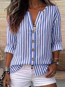 Blue and White