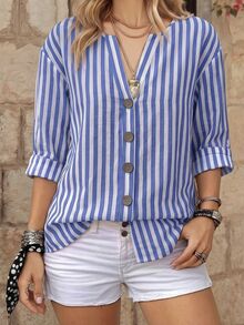 Blue and White