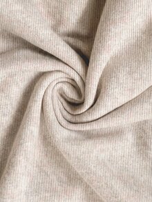 Editum Women's Casual Versatile Solid Color Batwing Sleeve Sweatshirt Brunch Beige Autumn - Apricot - View 8