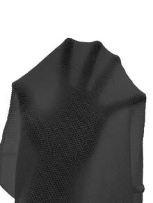 EMERY ROSE Women Solid Color Sleeveless Sweater Vest, Minimalist & Casual For Everyday Wear - Black - View 6