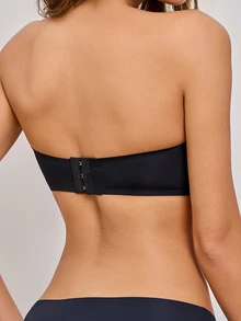 Barelissa 5pcs/Set Elegant Comfortable Women's Bandeau Seamless Bra Multi-Color - Multicolor - View 7