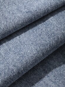 Dazy Plus Light Wash Distressed Wide Leg Long Jeans, Suitable For Tall Women, Plus Size, Spring/Summer - Light Wash - View 3