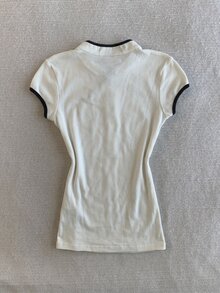 SuriyaCove 新款中式立領修身女上衣 - 白色 - 查看 2