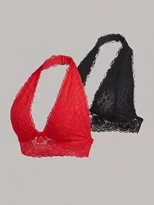 Snug Zone 2pack Floral Lace Bralet Set - Multicolor - View 5