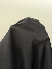 SHEIN CURVE+ 大尺碼黑色長版外套 極簡寬鬆哥德風休閒優雅日常外穿風衣 8XL 女款秋季正式外出辦公派對穿搭 - 黑色 - 查看 12
