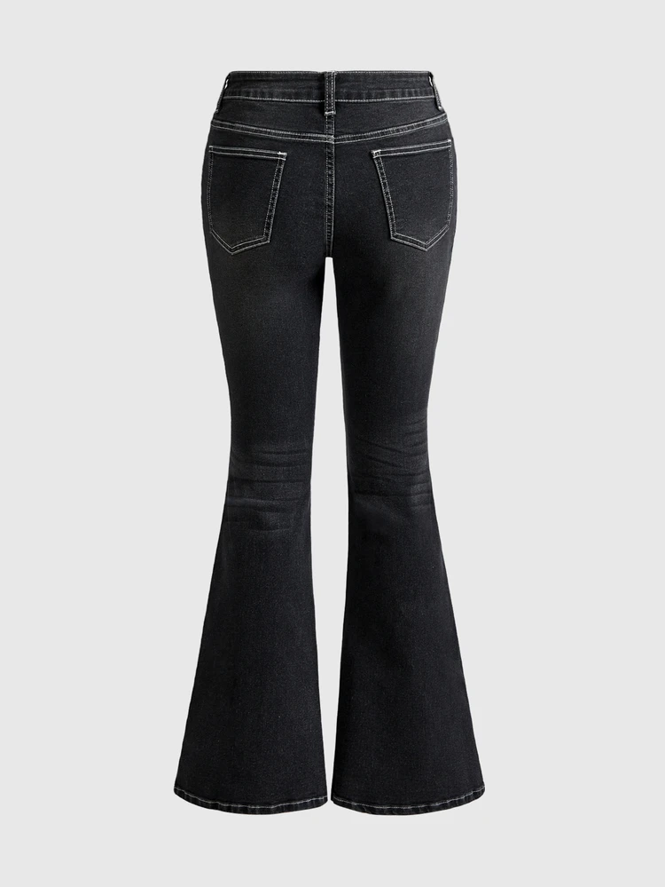 ROMWE Grunge Punk Women's Y2K Retro Vintage Thorn Cross Vine Print