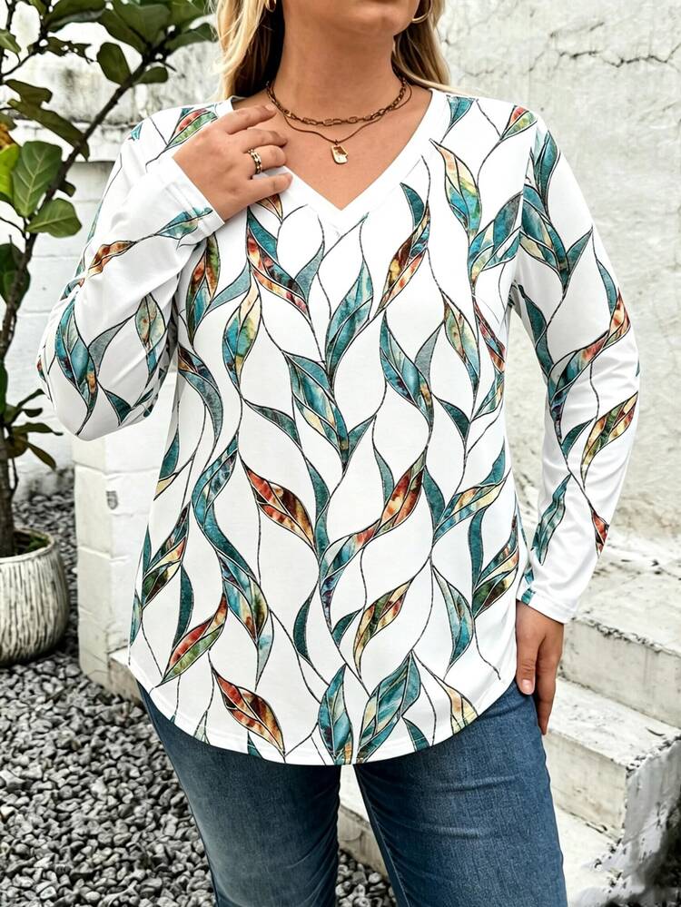 Breezaya Women's Long Sleeved Top, Fashionable And Casual Loose And Versatile Base Shirt Autumn Formal Vacation White And Yellow Going Out - Pink - View 4