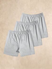 EverLounge 男士休閒短褲居家服下裝 - 淺灰色 - 查看 2