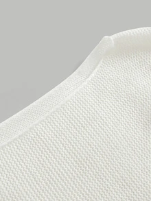 Teen Girls' Elegant Modest Crochet Cover Up Tops, Suitable For Beach Beach Vacation Vacation In Summer - Beige - View 6