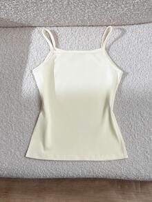 Tween Girls Casual Back To School Summer Solid Top Cami - Multicolor - View 6