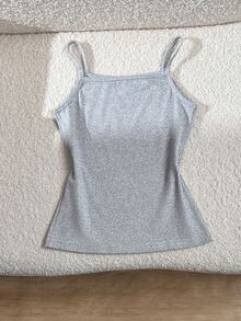 Tween Girls Casual Back To School Summer Solid Top Cami - Multicolor - View 8