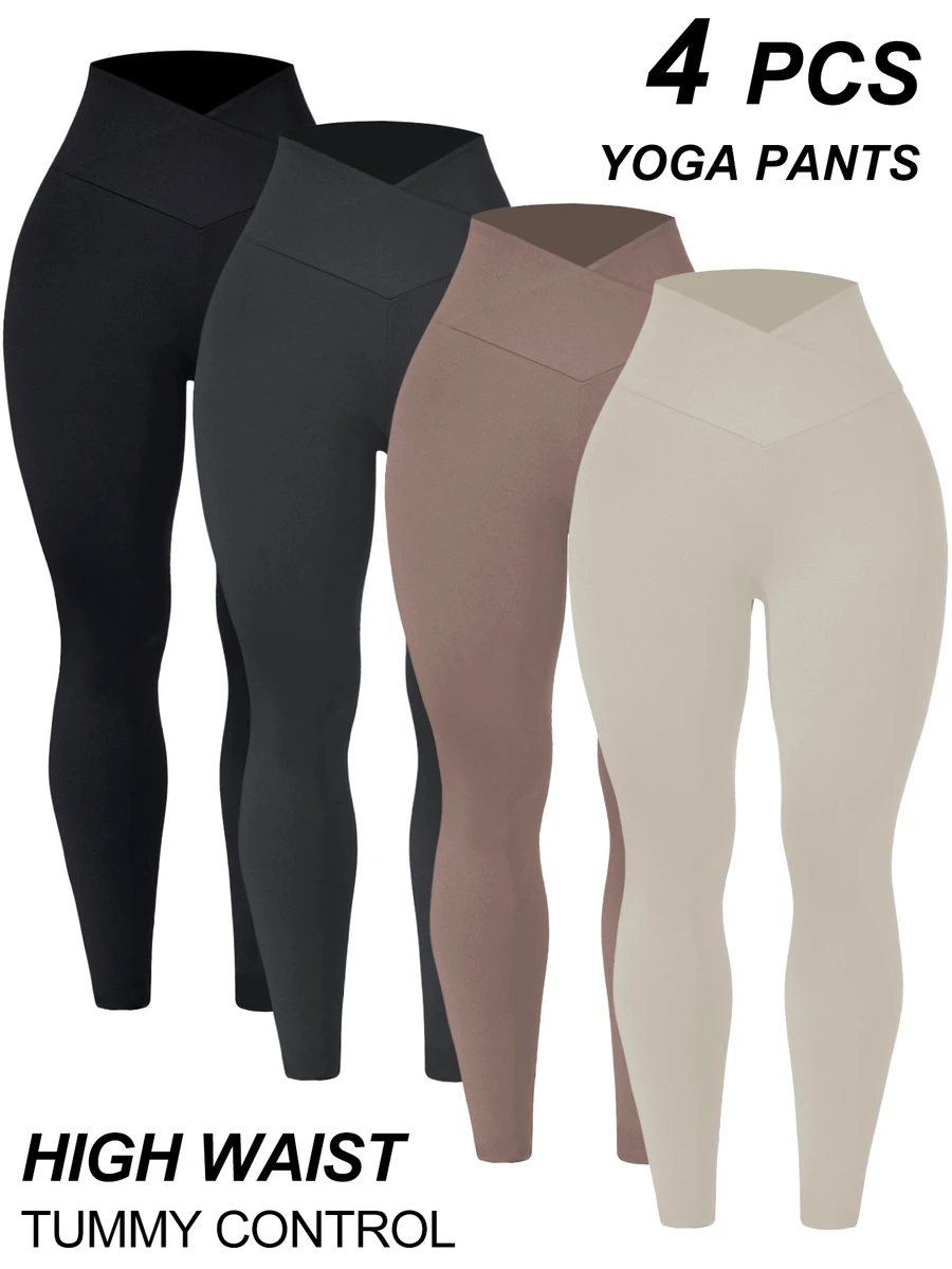 Rhythm Era Plus Size Women Solid Color High Waist Seamless Leggings