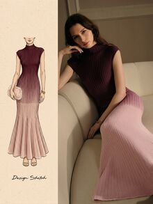 MOTF PREMIUM WOMEN SWEATER DRESSES - Multicolor - View 2
