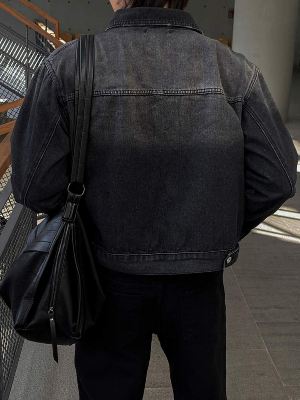 Men Flap Pocket Denim Jacket