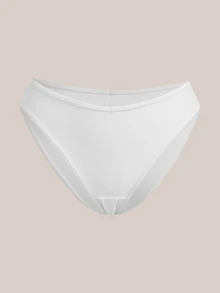 Barelissa 5pcs/Pack Simple Comfortable Pure Cotton Low Waist Women's Triangle Panties - Multicolor - View 11