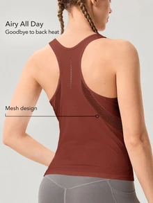 OutZeal Women's Solid Color Casual Versatile Daily Wear Sports T-Shirt - Burgundy - View 3