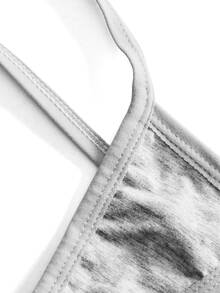 Ocili Mini Women Solid Color Sexy Thong - Light Grey - View 3
