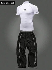 Acti Log Men's Sports Set, Running Workout, Outdoor Casual - Multicolor - View 1
