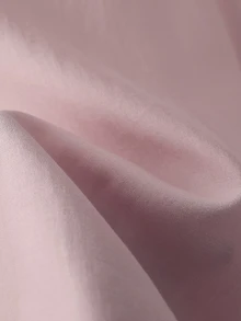 Franclia 女士三件套：宽松透视黄色长袖衬衫、白色紧身吊带背心和黄色松紧腰阔腿裤，休闲时尚，适合春夏穿着。 - 粉色 - 查看 5